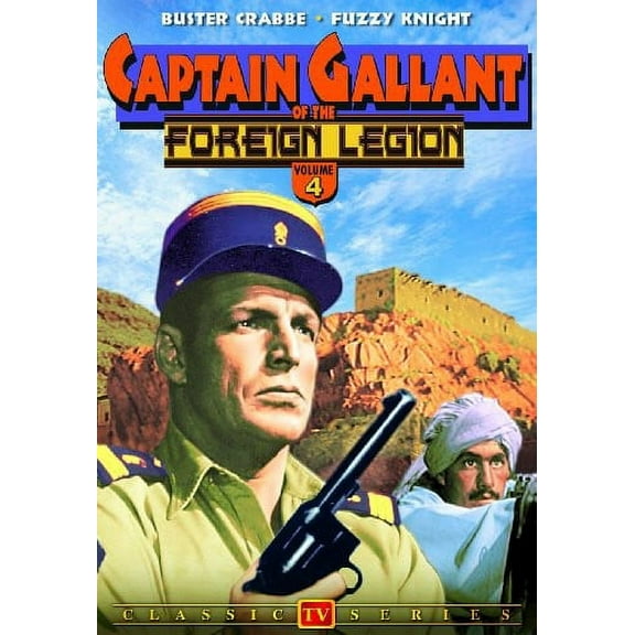 Captain Gallant of the Foreign Legion: Volume 4 (DVD), Alpha Video, Action & Adventure