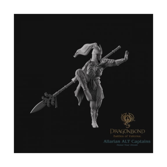 Draco Studios Captain Halberdier - En Fan from Allaria New