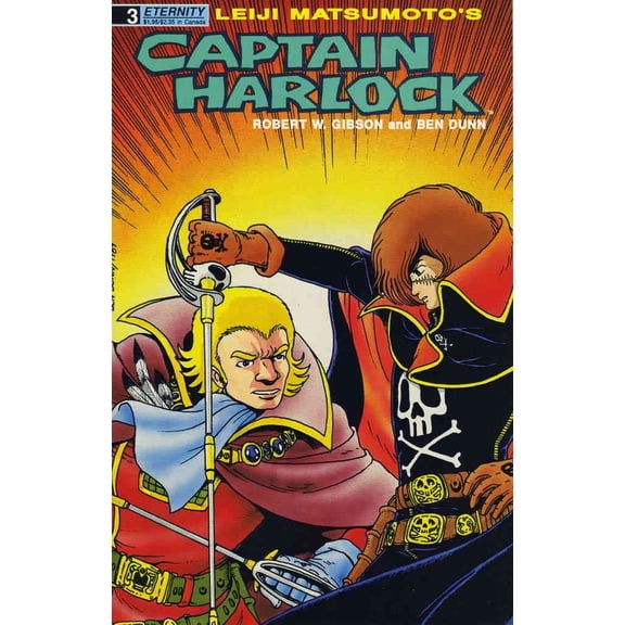 Captain Harlock #3 VF ; Eternity Comic Book