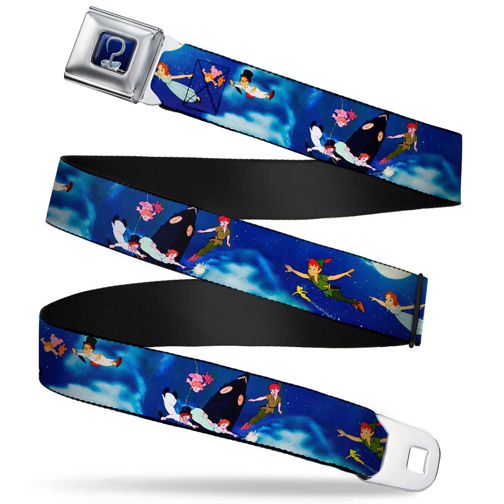 Disney Belt, Seatbelt Buckle Belt, Peter Pan Flying Scene, Youth 20 to ...
