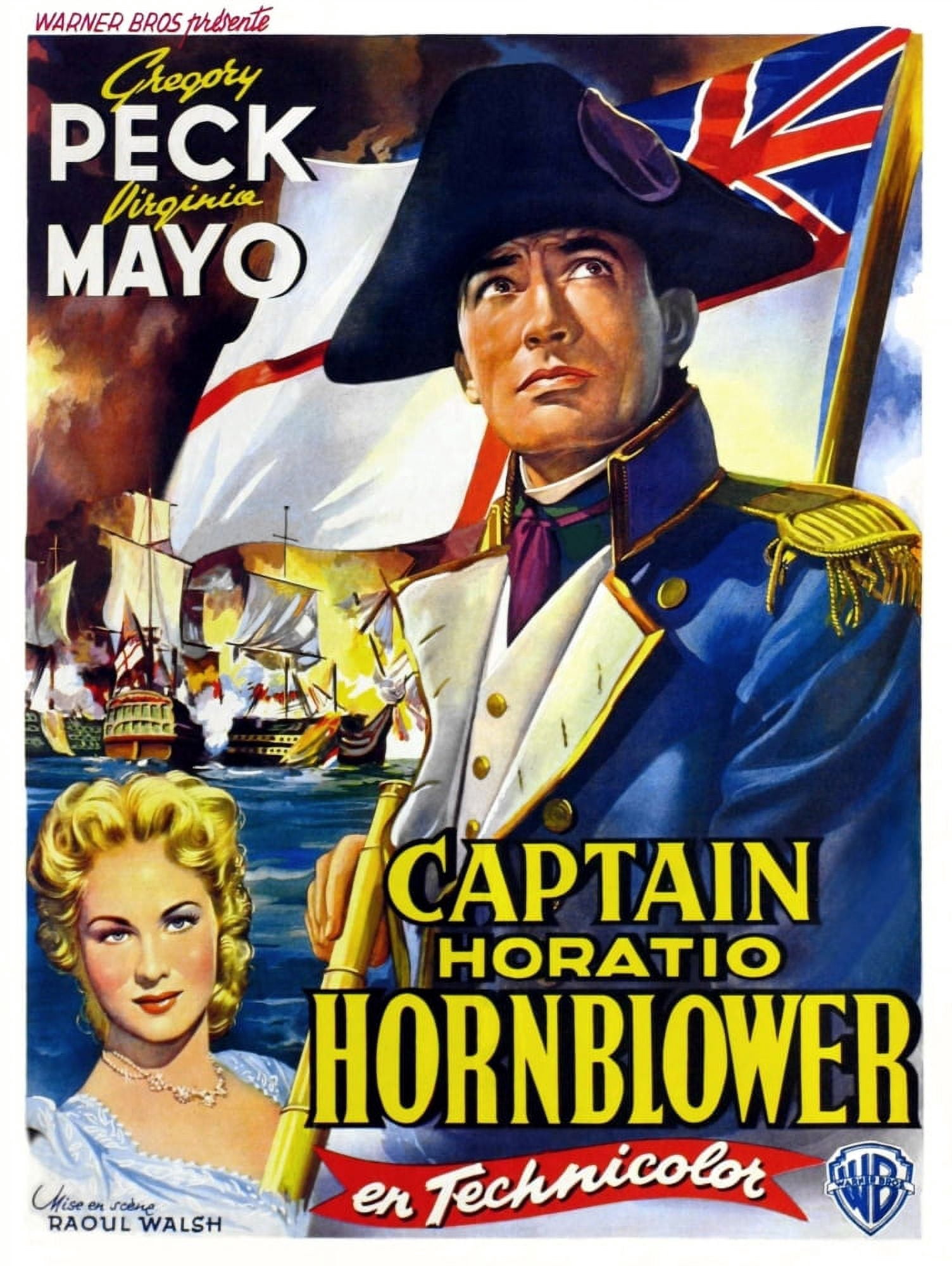 Captain Horatio Hornblower Canvas Art - (11 x 17)