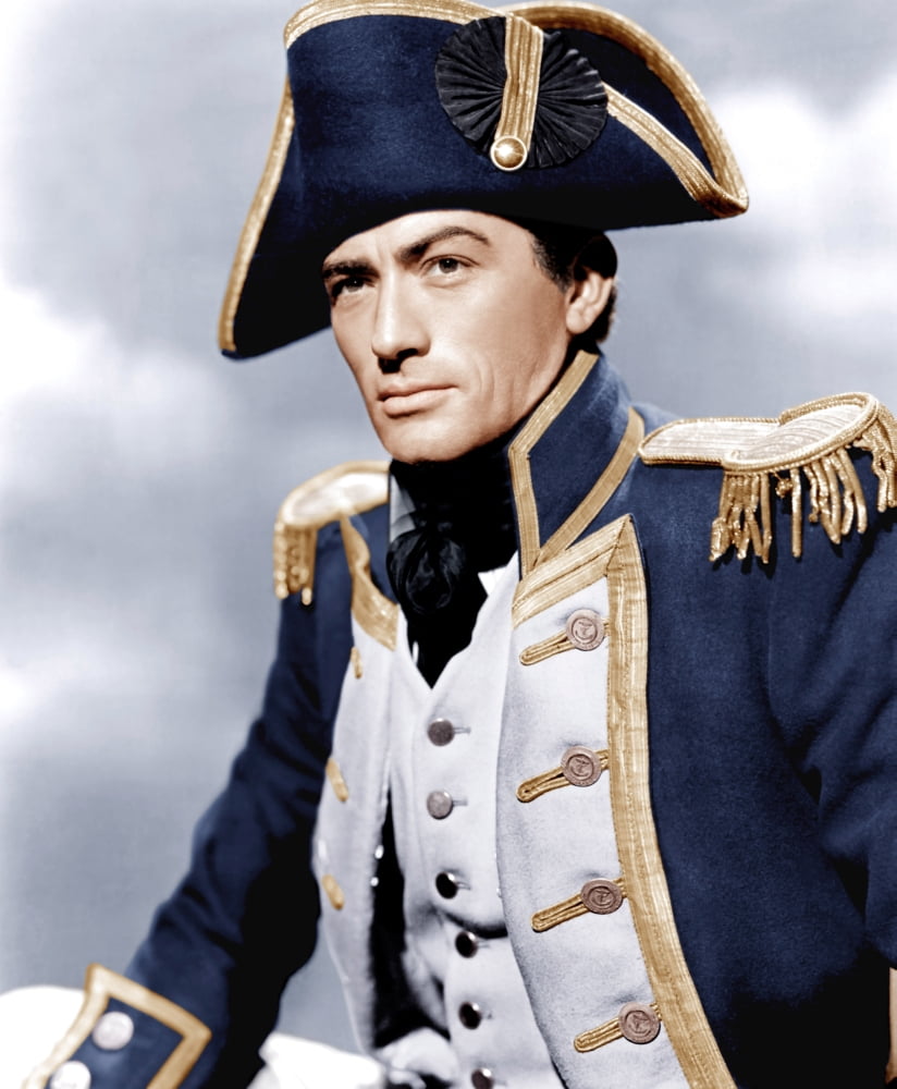 Captain Horatio Hornblower Canvas Art - (16 x 20)