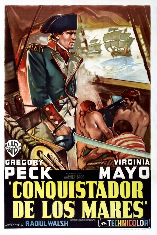 Captain Horatio Hornblower Canvas Art - (24 x 36)