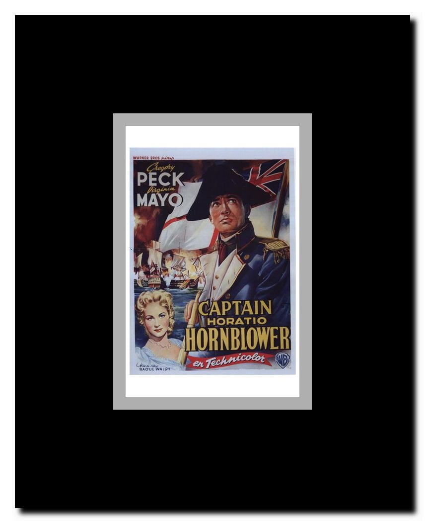 Captain Horatio Hornblower Framed Movie Poster