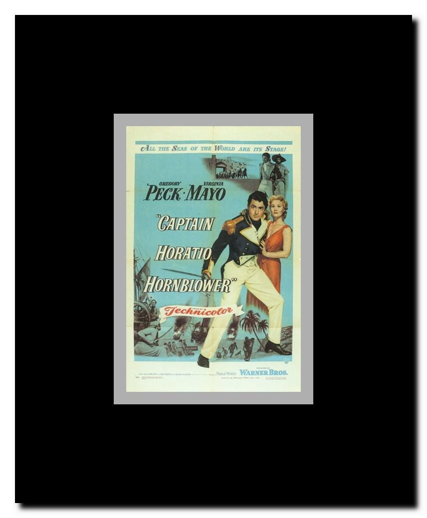Captain Horatio Hornblower Framed Movie Poster
