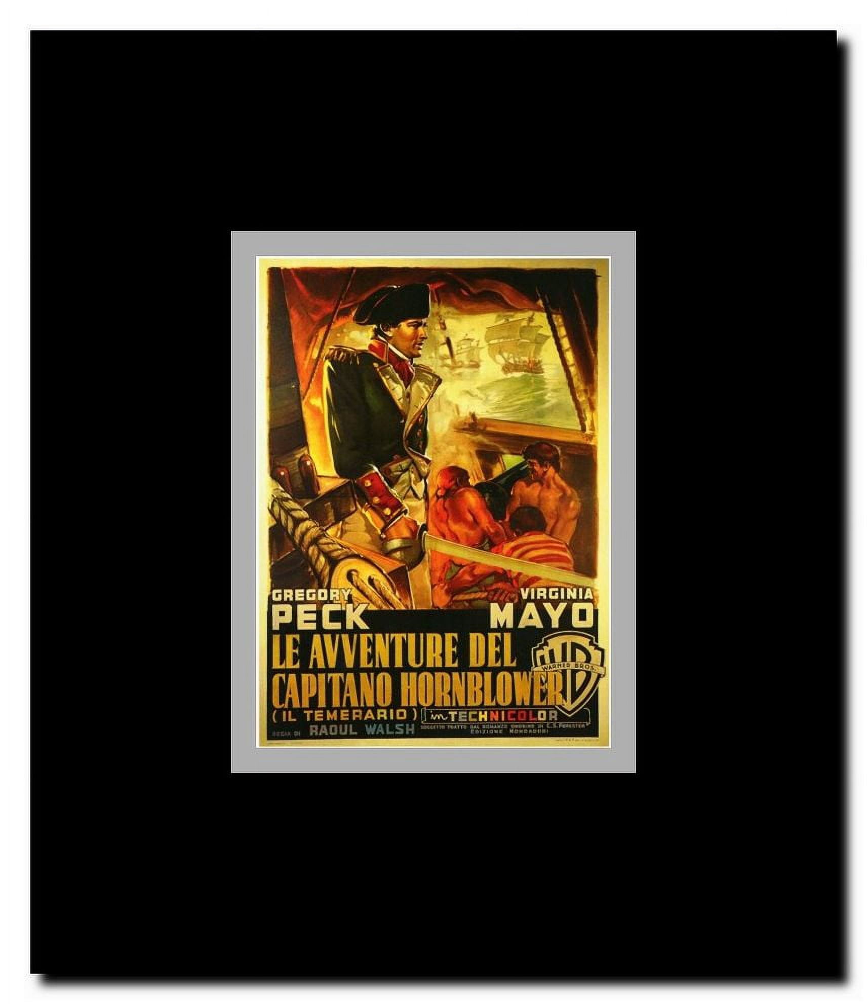 Captain Horatio Hornblower Framed Movie Poster