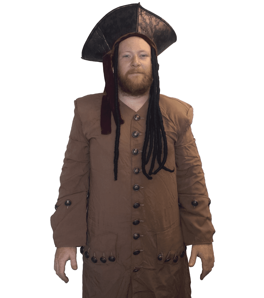 Jack Sparrow Costume Hat for Adults
