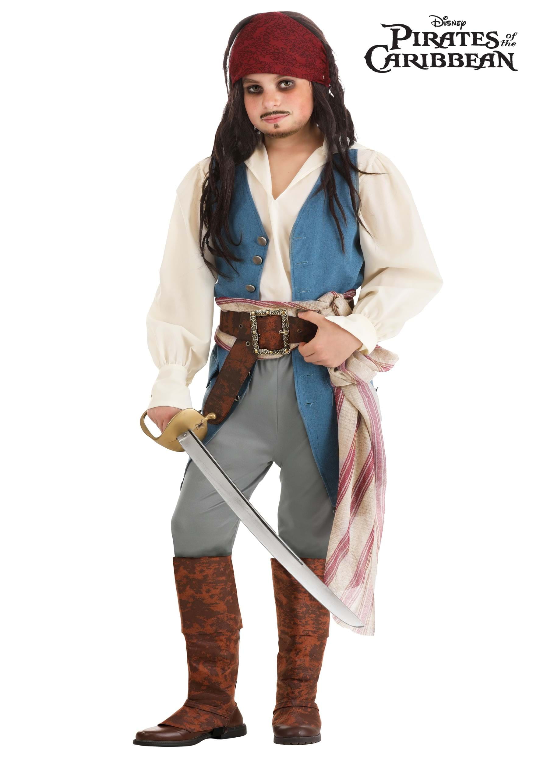 Disney Captain Hook Boys' Costume, Boys M 7-8 : Clothing, Shoes & Jewelry 