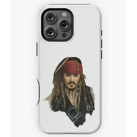 Captain Jack Sparrow Pirate Hero Phone Case for iPhone 16 15 14 13 12 11 Pro Max