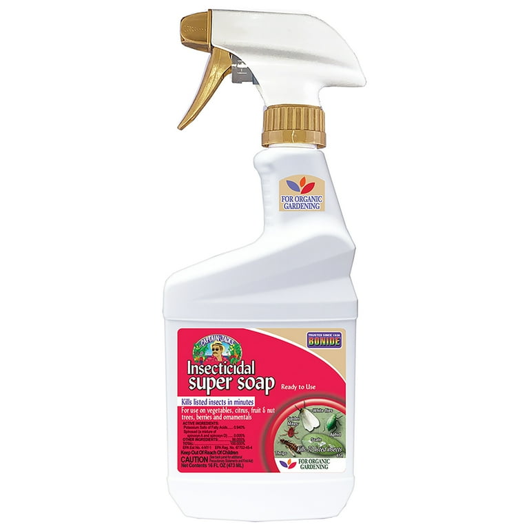 Bonide Captain Jack's 16 oz Insecticidal Soap, Ready-to-Use Spray  Multi-Purpose Insect Control - Walmart.com
