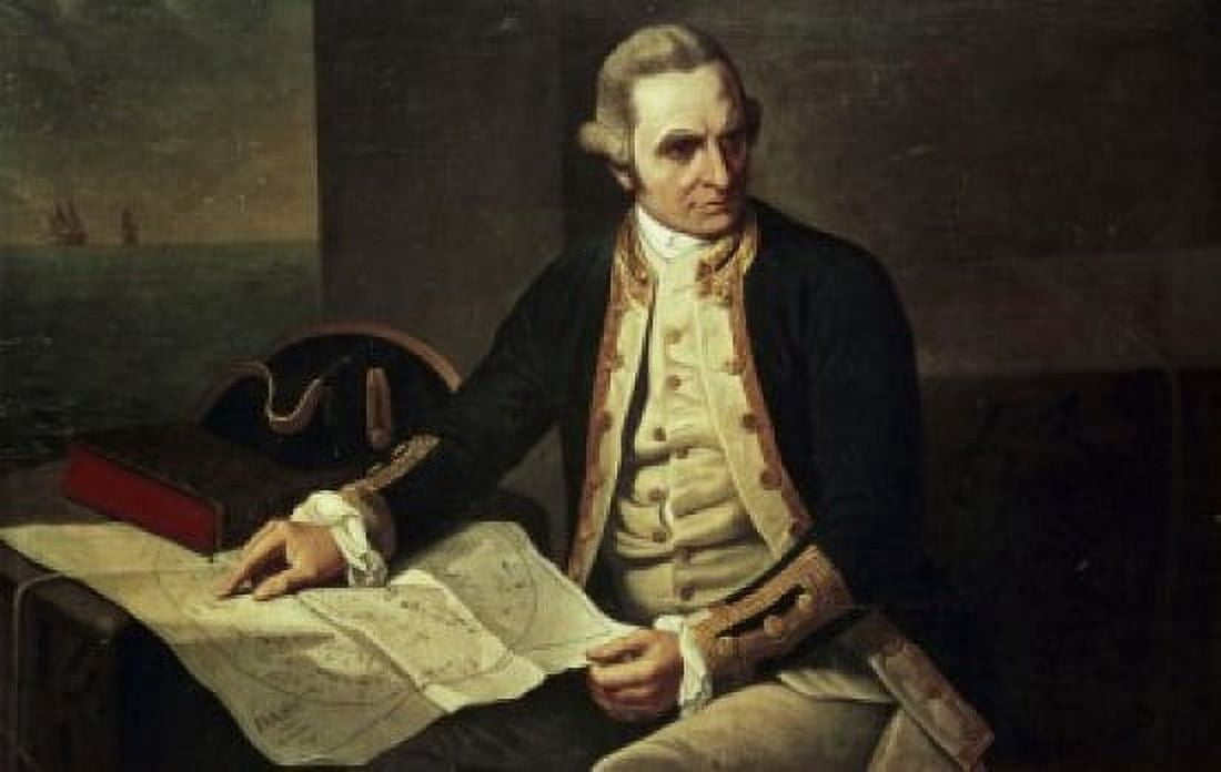 Captain James Cook Nathaniel Dance-Holland (1735-1811British) Canvas Art - Nathaniel Dance-Holland (18 x 24)