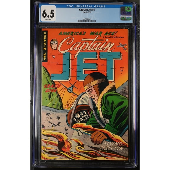Captain Jet #5 - CGC 6.5 Comic Book