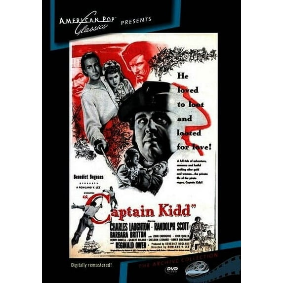Captain Kidd (DVD), American Pop Classic, Action & Adventure