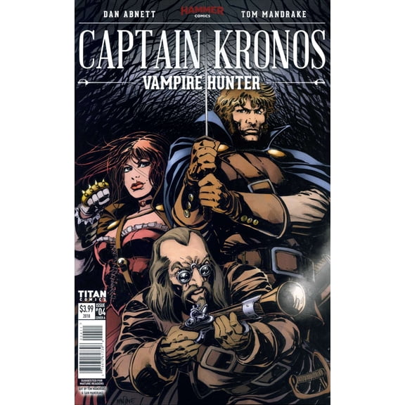 Captain Kronos-Vampire Hunter #4A VF ; Titan Comic Book