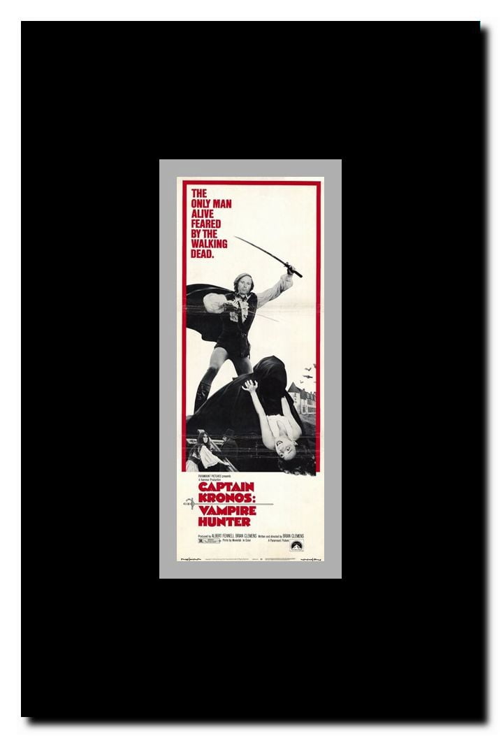 Captain Kronos: Vampire Hunter Framed Movie Poster