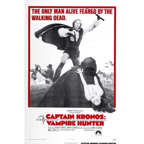 Captain Kronos - Vampire Hunter Movie Poster (11 x 17)