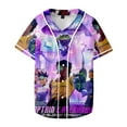 thumbnail image 1 of Captain Laserhawk Baseball Uniform Hip Hop Short Sleeve Fashion Baseball Clothes, 1 of 3
