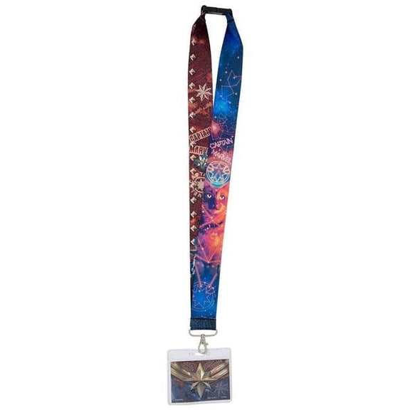 Captain Marvel 111735 Captain Marvel Movie ID Badge Lanyard