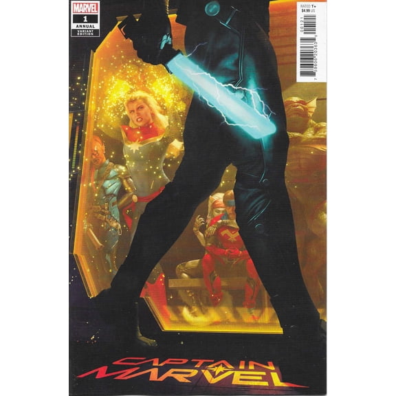 Captain Marvel (11th Series) Annual #1A VF ; Marvel Comic Book