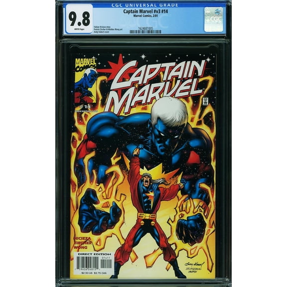 Captain Marvel #14 - CGC 9.8 Comic Book