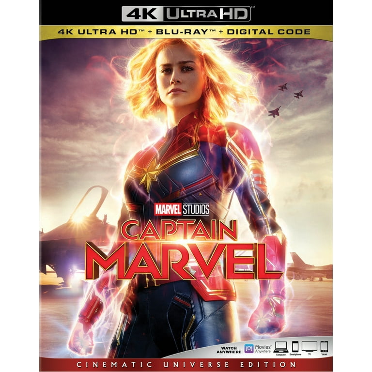 Disney's Captain Marvel 4K Ultra HD + Blu-ray | Action & Adventure