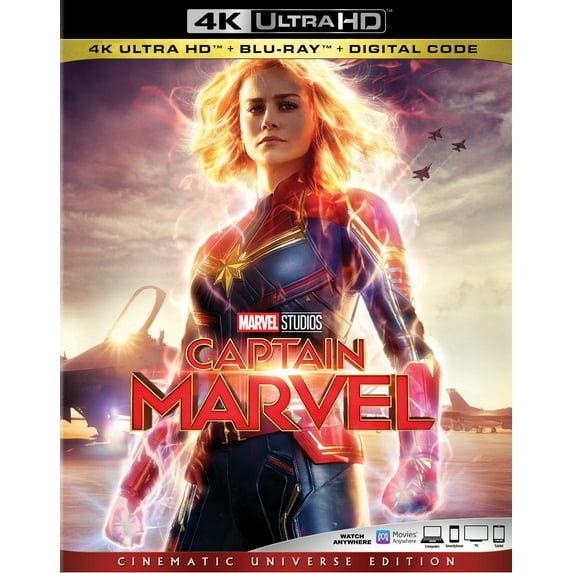 Captain Marvel (4K Ultra HD + Blu-ray + Digital)
