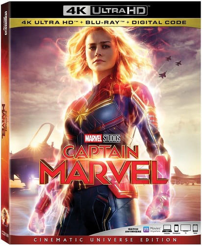 Captain Marvel (4K Ultra HD + Blu-ray), Walt Disney Video, Action & Adventure - image 1 of 7