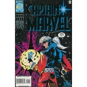 Captain Marvel 4th Series #1 VF ; Marvel Comic Book