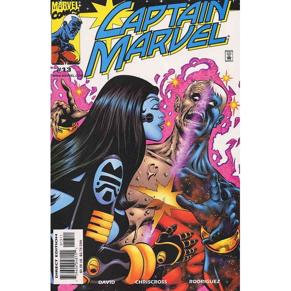 Captain Marvel (5th Series) #13 VF ; Marvel Comic Book