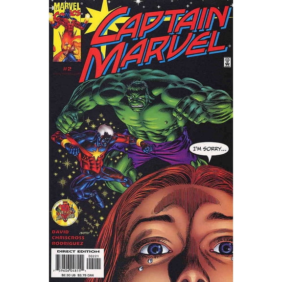 Captain Marvel (5th Series) #2A VF ; Marvel Comic Book