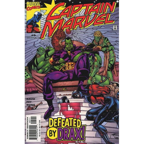 Captain Marvel (5th Series) #5 VF ; Marvel Comic Book