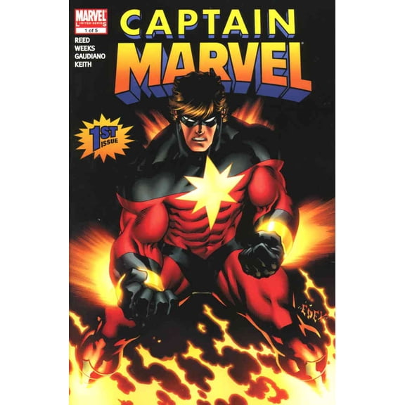 Captain Marvel (7th Series) #1 VF ; Marvel Comic Book