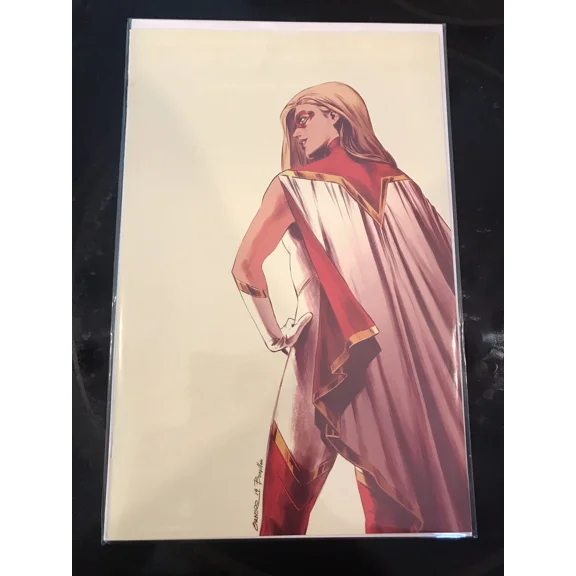 Captain Marvel 8 * NM+ * 2nd Print Carnero Virgin Variant 1st Appearance Star