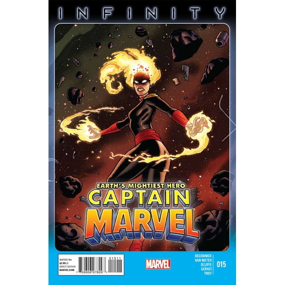 Captain Marvel (8th Series) #15 VF ; Marvel Comic Book