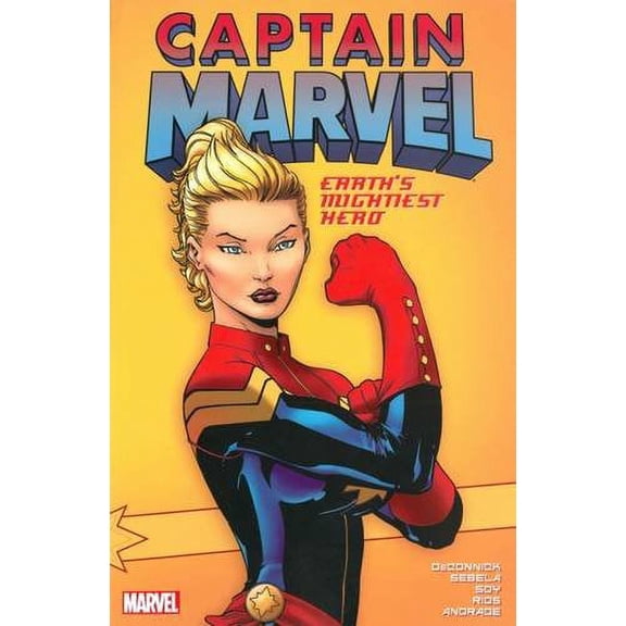 Captain Marvel (8th Series) Deluxe #1 VF ; Marvel Comic Book
