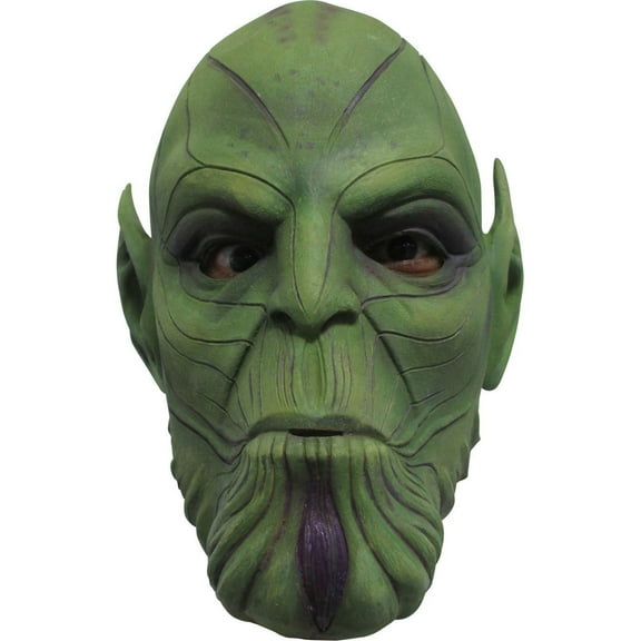Captain Marvel Adult Nuro Skrulls Full Overhead Latex Mask
