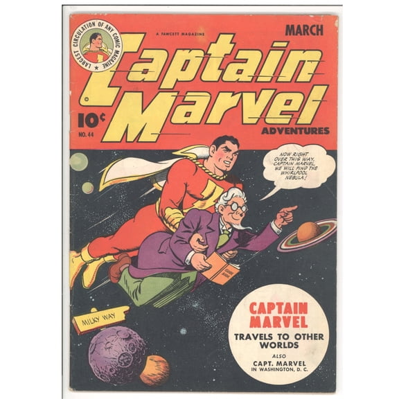 Captain Marvel Adventures #44 Comic Book