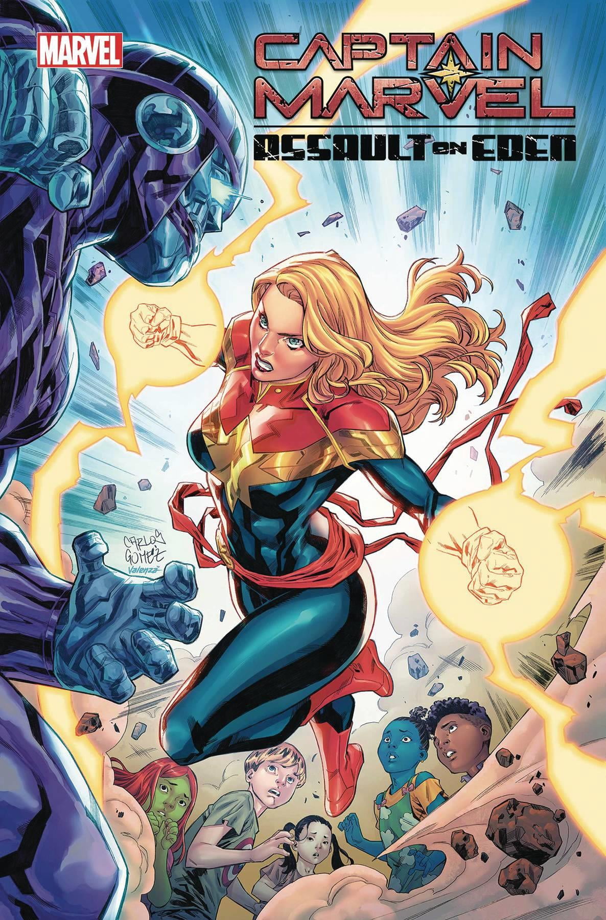 Cover of Captain Marvel: Assault on Eden #1