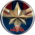 thumbnail image 1 of Captain Marvel Button Magnet, 1 of 1