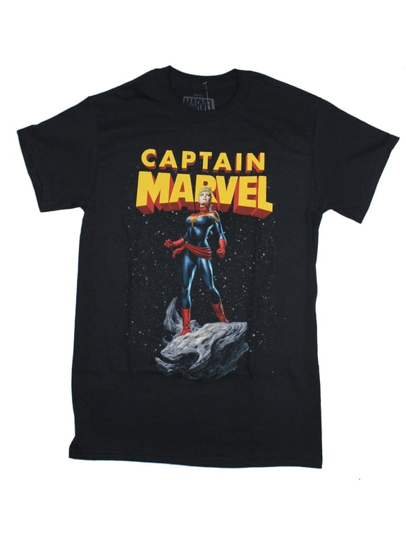 Marvel Captain Marvel Men's Asteroid T-Shirt L