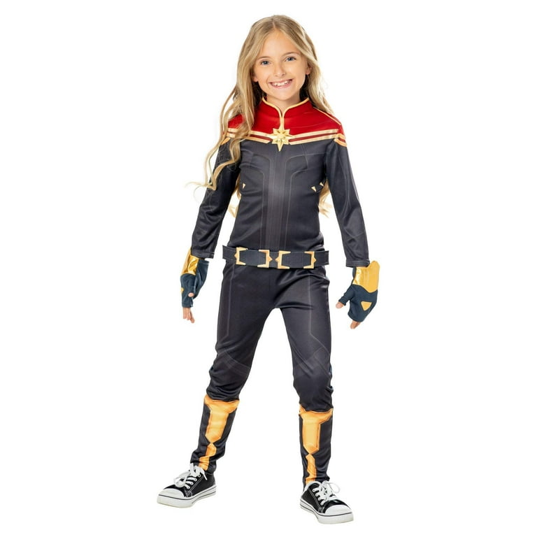 Captain Marvel Costume Child The Marvels Captain Marvel Costume Child The Marvels