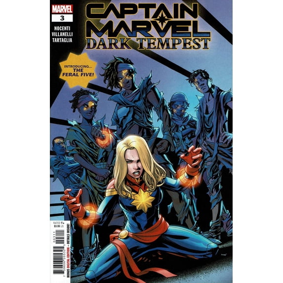 Captain Marvel: Dark Tempest #3 VF ; Marvel Comic Book