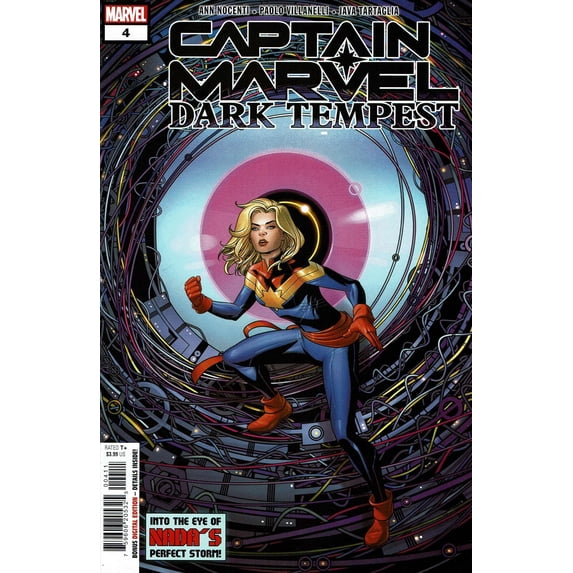 Captain Marvel: Dark Tempest #4 VF ; Marvel Comic Book