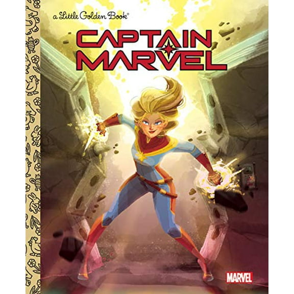 Pre-Owned Captain Marvel Little Golden Book (Marvel) (Hardcover) 1524768707 9781524768706