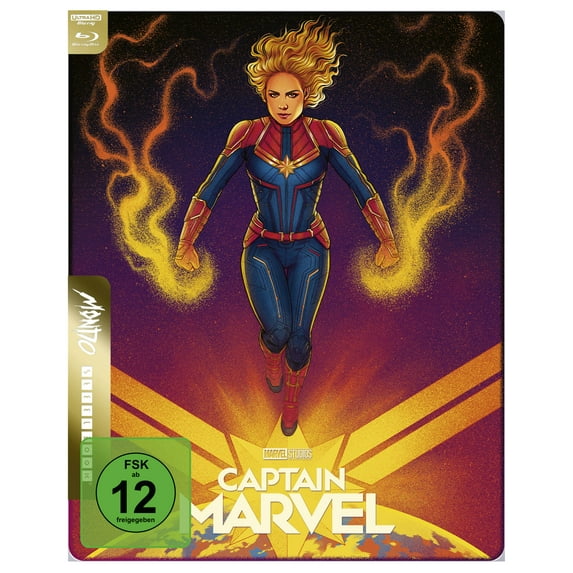 Captain Marvel - Mondo Steelbook Edition (4K Ultra HD + Blu-ray) (German Import) (4K Ultra HD)