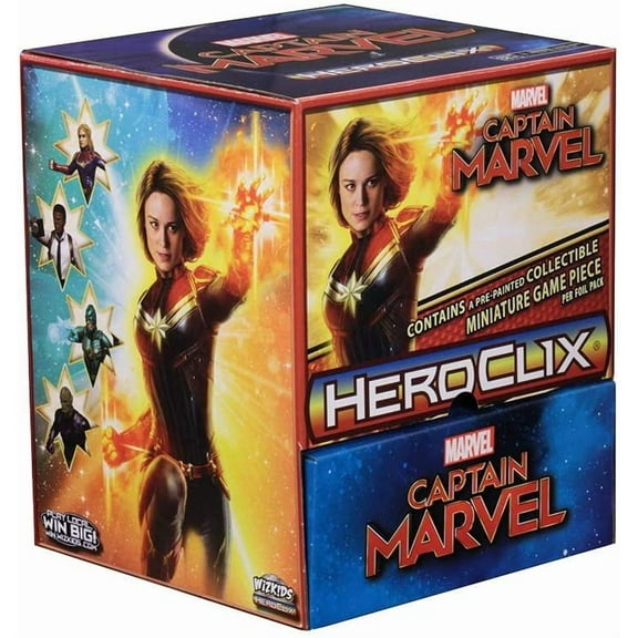 WizKids Marvel Heroclix: Captain Marvel Movie Gravity Feed
