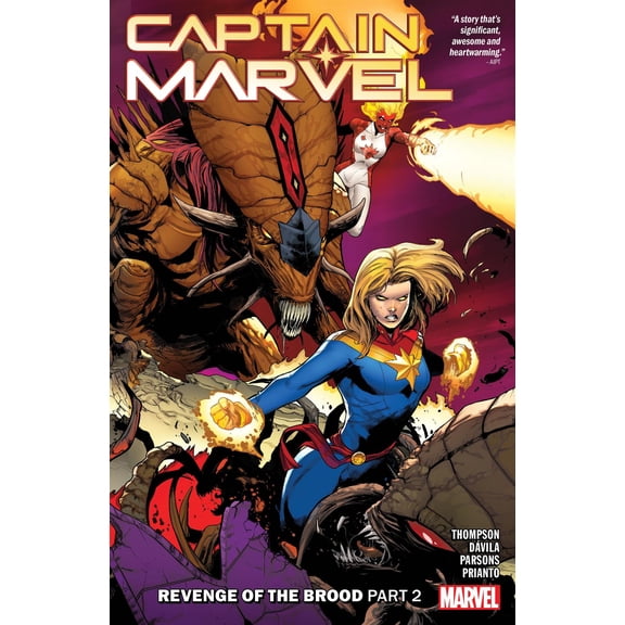 Captain Marvel Vol 10 Revenge of Brood Part 2 Marvel 2023 TP