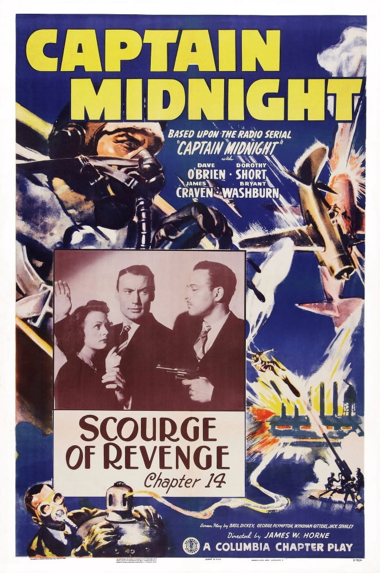 Captain Midnight U Canvas Art -  (24 x 36)
