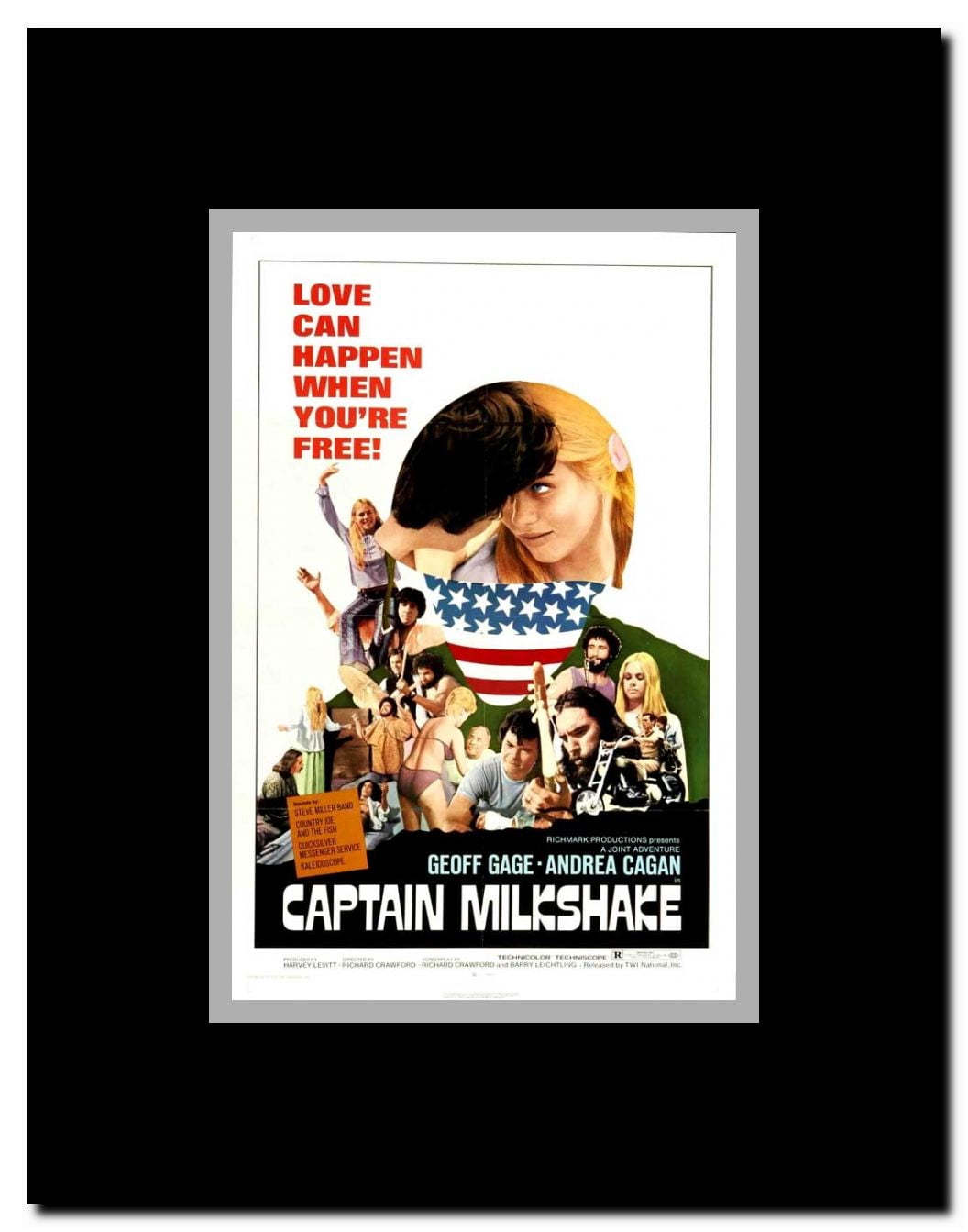 Captain Milkshake Framed Movie Poster