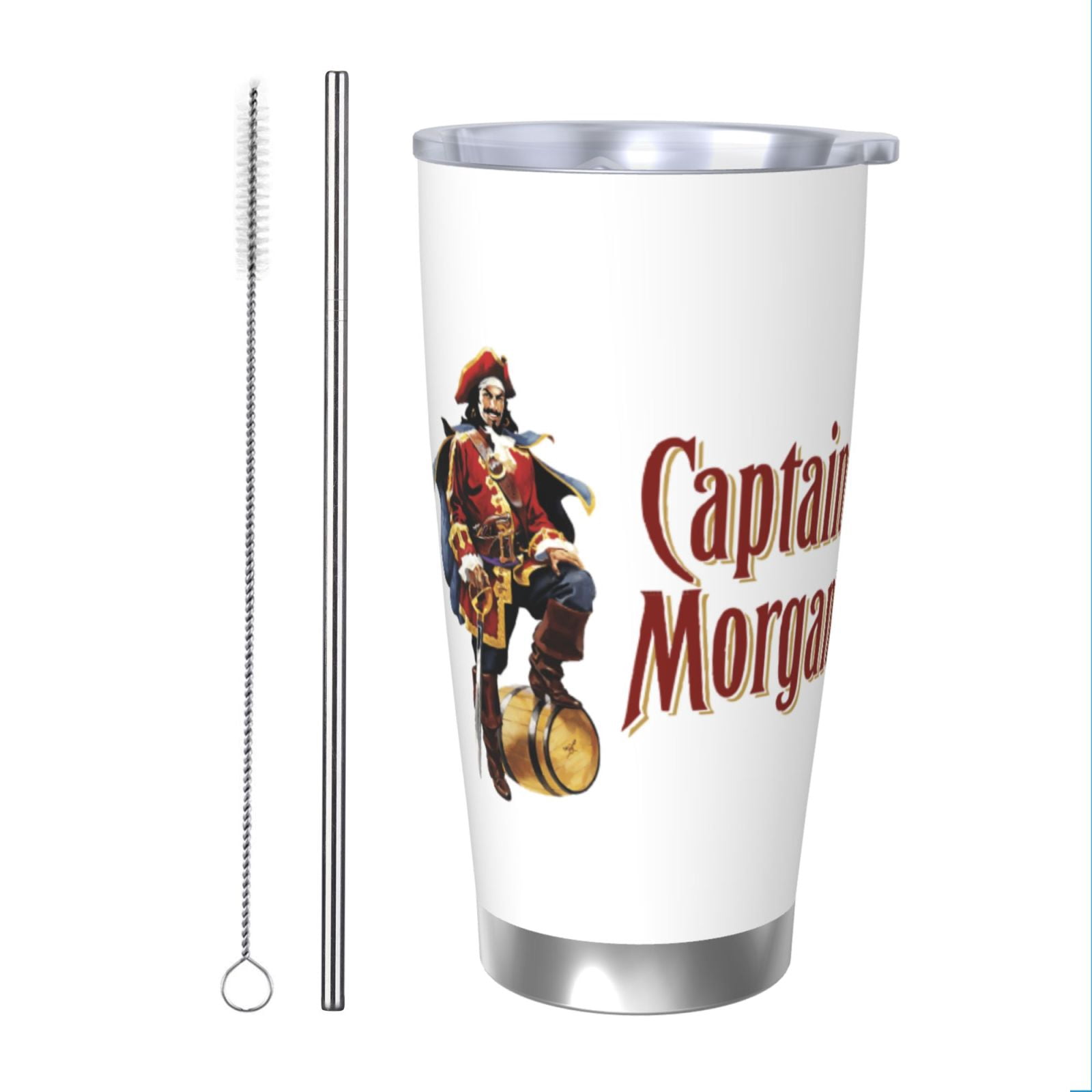 Captain Morgan Beer Car Cup Stainless Steel Insulated Water Cup Double ...
